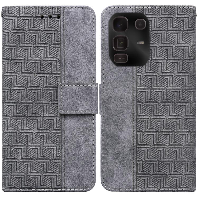 Geometric Embossed Leather Phone Case, For Infinix Note 50 Pro+, For Infinix Note 50 4G / Note 50 Pro 4G, For Infinix Hot 50 Pro 4G, For Infinix Hot 50i / Smart 9, For Infinix Hot 50 Pro+ 4G, For Infinix Hot 50 4G, For Infinix Hot 50 5G����������������...