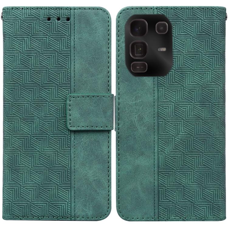 Geometric Embossed Leather Phone Case, For Infinix Note 50 Pro+, For Infinix Note 50 4G / Note 50 Pro 4G, For Infinix Hot 50 Pro 4G, For Infinix Hot 50i / Smart 9, For Infinix Hot 50 Pro+ 4G, For Infinix Hot 50 4G, For Infinix Hot 50 5G����������������...