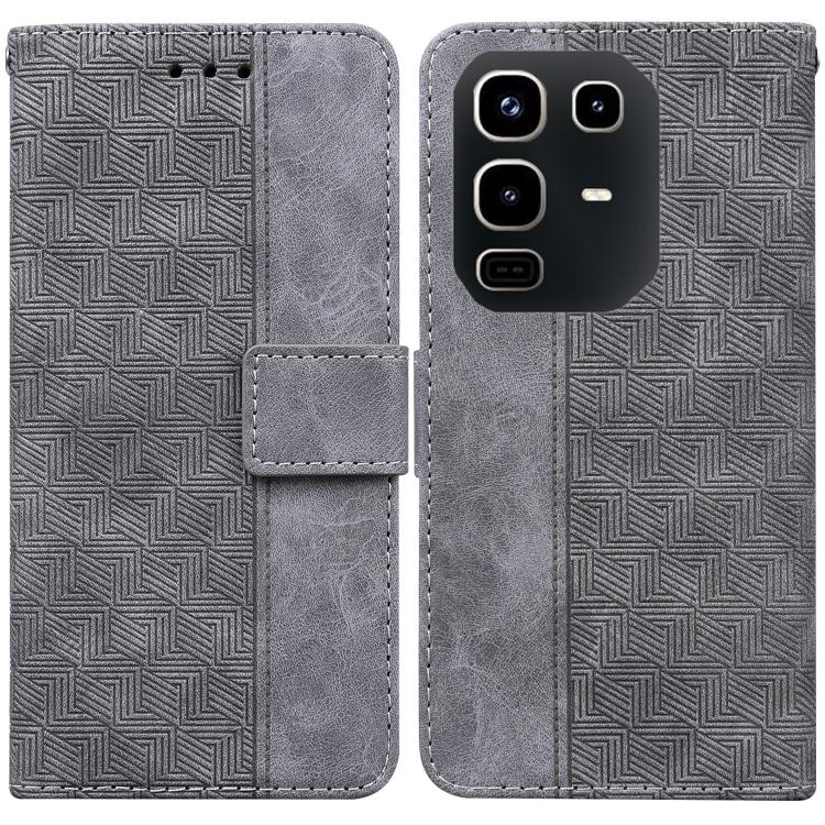 Geometric Embossed Leather Phone Case, For Infinix Note 50 Pro+, For Infinix Note 50 4G / Note 50 Pro 4G, For Infinix Hot 50 Pro 4G, For Infinix Hot 50i / Smart 9, For Infinix Hot 50 Pro+ 4G, For Infinix Hot 50 4G, For Infinix Hot 50 5G����������������...