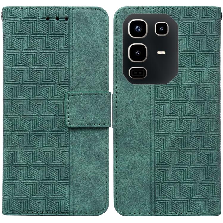 Geometric Embossed Leather Phone Case, For Infinix Note 50 Pro+, For Infinix Note 50 4G / Note 50 Pro 4G, For Infinix Hot 50 Pro 4G, For Infinix Hot 50i / Smart 9, For Infinix Hot 50 Pro+ 4G, For Infinix Hot 50 4G, For Infinix Hot 50 5G����������������...