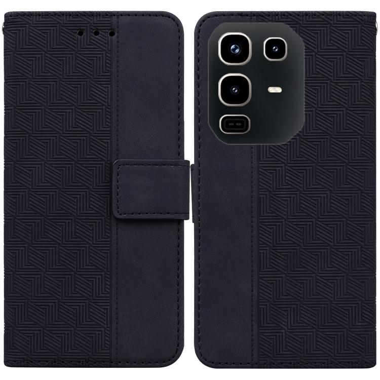 Geometric Embossed Leather Phone Case, For Infinix Note 50 Pro+, For Infinix Note 50 4G / Note 50 Pro 4G, For Infinix Hot 50 Pro 4G, For Infinix Hot 50i / Smart 9, For Infinix Hot 50 Pro+ 4G, For Infinix Hot 50 4G, For Infinix Hot 50 5G����������������...