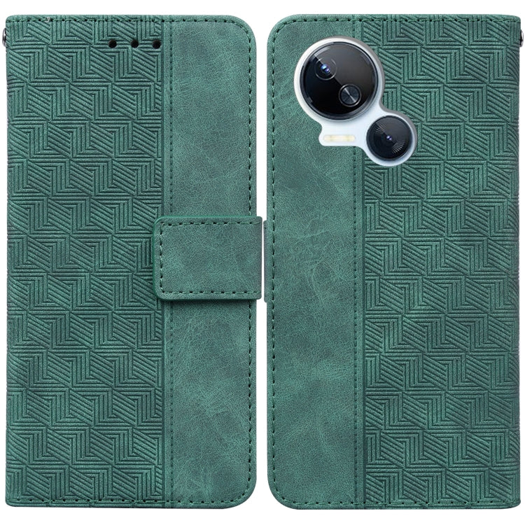Geometric Embossed Leather Phone Case, For Tecno Camon 20 Pro 5G, For Tecno Pova 5, For Tecno Spark 10 5G, For Tecno Spark 10 Pro, For Tecno Spark 10 / Spark 10C