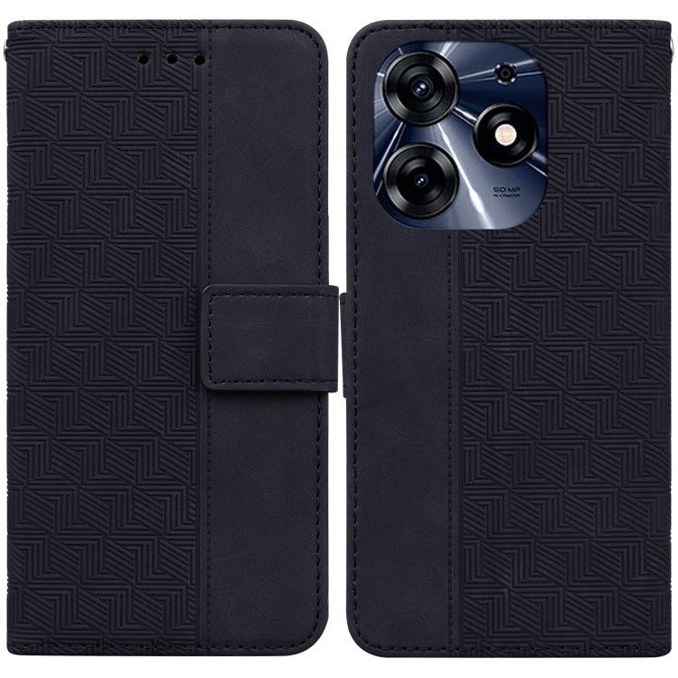 Geometric Embossed Leather Phone Case, For Tecno Camon 20 Pro 5G, For Tecno Pova 5, For Tecno Spark 10 5G, For Tecno Spark 10 Pro, For Tecno Spark 10 / Spark 10C