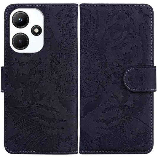 Tiger Embossing Pattern Flip Leather Phone Case, For Infinix Hot 30i, For Infinix Note 30i, For Infinix Note 30 Pro, For Infinix Note 30, For Infinix Note 30 VIP, For Infinix Hot 30 Play, For Infinix Hot 30, For Infinix Smart 7 African