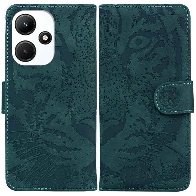 Tiger Embossing Pattern Flip Leather Phone Case, For Infinix Hot 30i, For Infinix Note 30i, For Infinix Note 30 Pro, For Infinix Note 30, For Infinix Note 30 VIP, For Infinix Hot 30 Play, For Infinix Hot 30, For Infinix Smart 7 African