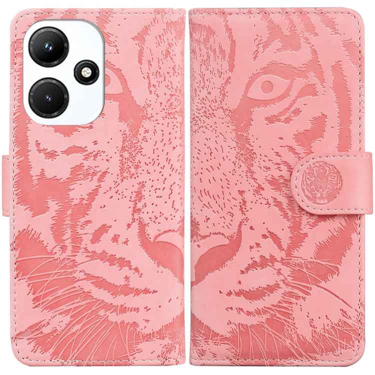 Tiger Embossing Pattern Flip Leather Phone Case, For Infinix Hot 30i, For Infinix Note 30i, For Infinix Note 30 Pro, For Infinix Note 30, For Infinix Note 30 VIP, For Infinix Hot 30 Play, For Infinix Hot 30, For Infinix Smart 7 African