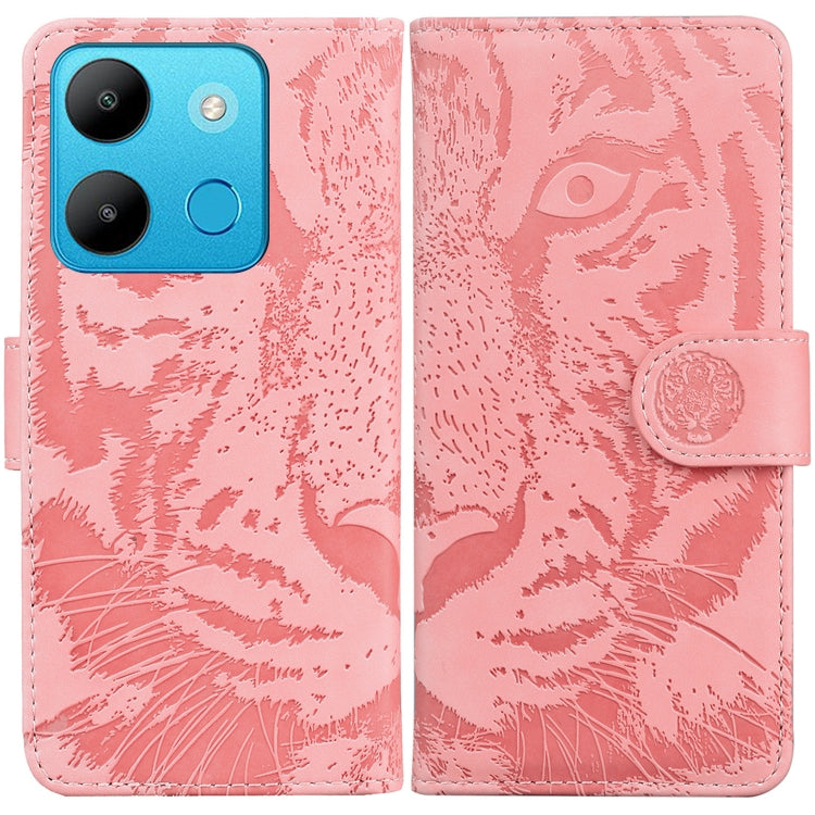 Tiger Embossing Pattern Flip Leather Phone Case, For Infinix Hot 30i, For Infinix Note 30i, For Infinix Note 30 Pro, For Infinix Note 30, For Infinix Note 30 VIP, For Infinix Hot 30 Play, For Infinix Hot 30, For Infinix Smart 7 African
