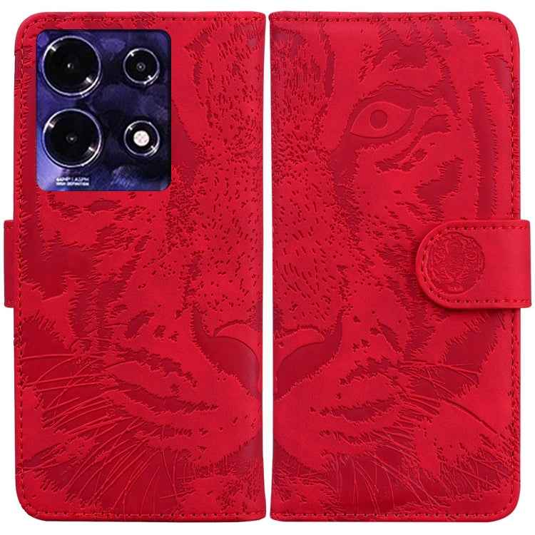 Tiger Embossing Pattern Flip Leather Phone Case, For Infinix Hot 30i, For Infinix Note 30i, For Infinix Note 30 Pro, For Infinix Note 30, For Infinix Note 30 VIP, For Infinix Hot 30 Play, For Infinix Hot 30, For Infinix Smart 7 African