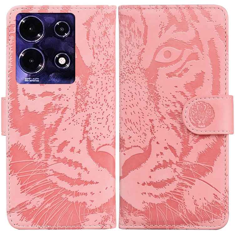 Tiger Embossing Pattern Flip Leather Phone Case, For Infinix Hot 30i, For Infinix Note 30i, For Infinix Note 30 Pro, For Infinix Note 30, For Infinix Note 30 VIP, For Infinix Hot 30 Play, For Infinix Hot 30, For Infinix Smart 7 African