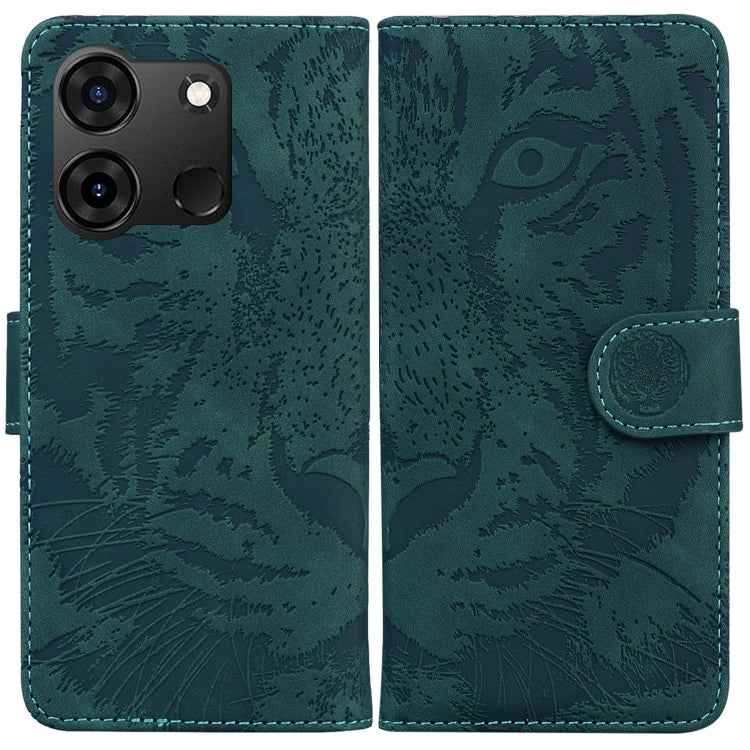 Tiger Embossing Pattern Flip Leather Phone Case, For Infinix Note 40 5G, For Infinix GT 20 Pro, For Infinix Note 40 Pro 4G / 5G, For Infinix Note 40 Pro+, For Infinix Note 40 4G, For Infinix Hot 40 / 40 Pro, For Infinix Smart 7 India/7 Plus������������...