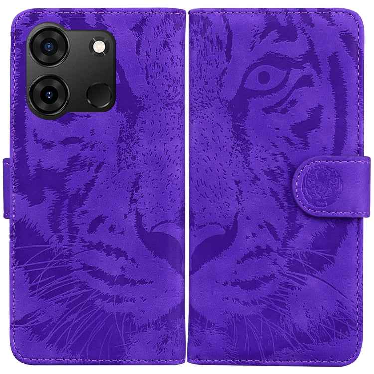 Tiger Embossing Pattern Flip Leather Phone Case, For Infinix Note 40 5G, For Infinix GT 20 Pro, For Infinix Note 40 Pro 4G / 5G, For Infinix Note 40 Pro+, For Infinix Note 40 4G, For Infinix Hot 40 / 40 Pro, For Infinix Smart 7 India/7 Plus������������...