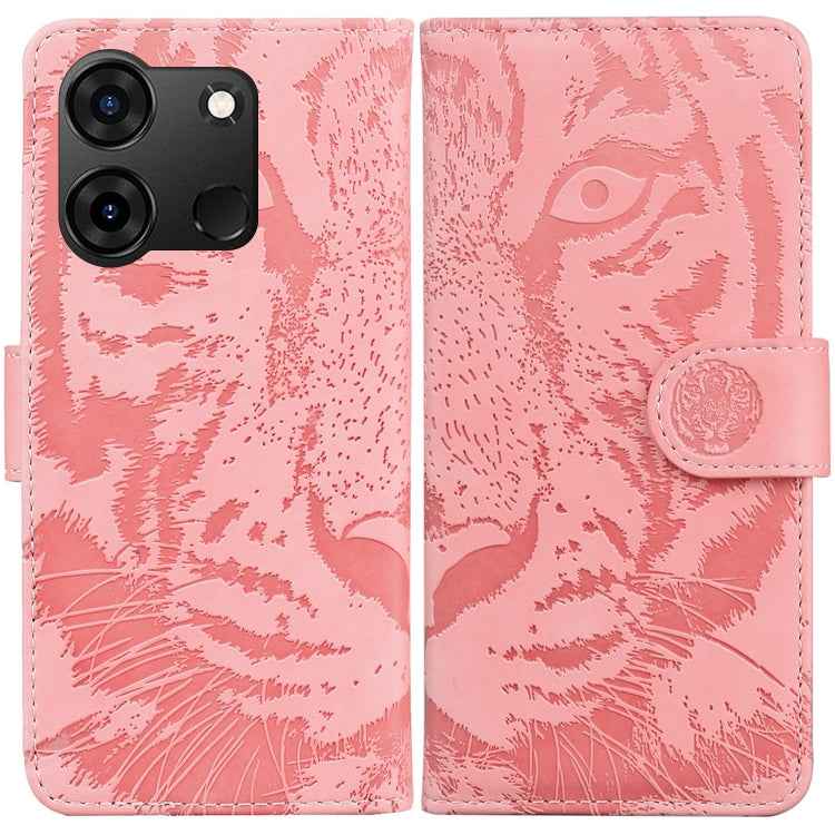 Tiger Embossing Pattern Flip Leather Phone Case, For Infinix Note 40 5G, For Infinix GT 20 Pro, For Infinix Note 40 Pro 4G / 5G, For Infinix Note 40 Pro+, For Infinix Note 40 4G, For Infinix Hot 40 / 40 Pro, For Infinix Smart 7 India/7 Plus������������...