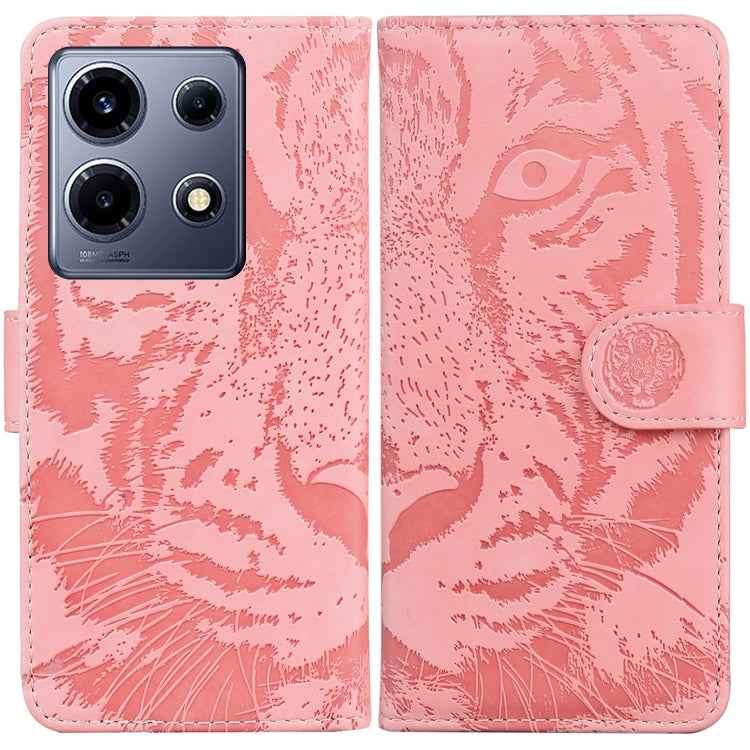 Tiger Embossing Pattern Flip Leather Phone Case, For Infinix Hot 30i, For Infinix Note 30i, For Infinix Note 30 Pro, For Infinix Note 30, For Infinix Note 30 VIP, For Infinix Hot 30 Play, For Infinix Hot 30, For Infinix Smart 7 African