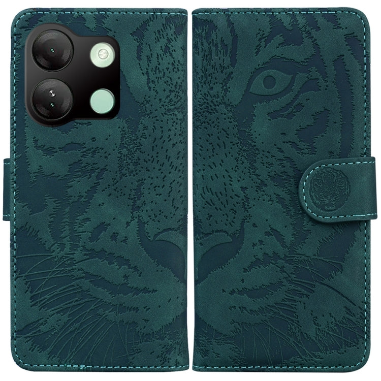 Tiger Embossing Pattern Flip Leather Phone Case, For Infinix Note 40 5G, For Infinix GT 20 Pro, For Infinix Note 40 Pro 4G / 5G, For Infinix Note 40 Pro+, For Infinix Note 40 4G, For Infinix Hot 40 / 40 Pro, For Infinix Smart 7 India/7 Plus������������...
