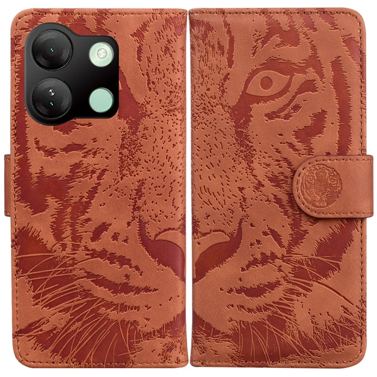 Tiger Embossing Pattern Flip Leather Phone Case, For Infinix Note 40 5G, For Infinix GT 20 Pro, For Infinix Note 40 Pro 4G / 5G, For Infinix Note 40 Pro+, For Infinix Note 40 4G, For Infinix Hot 40 / 40 Pro, For Infinix Smart 7 India/7 Plus������������...