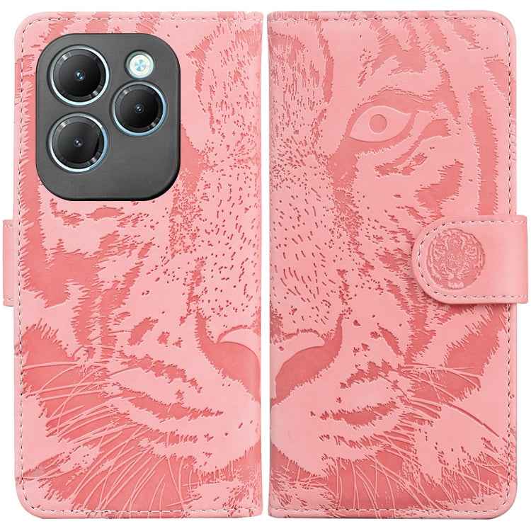 Tiger Embossing Pattern Flip Leather Phone Case, For Infinix Note 40 5G, For Infinix GT 20 Pro, For Infinix Note 40 Pro 4G / 5G, For Infinix Note 40 Pro+, For Infinix Note 40 4G, For Infinix Hot 40 / 40 Pro, For Infinix Smart 7 India/7 Plus������������...
