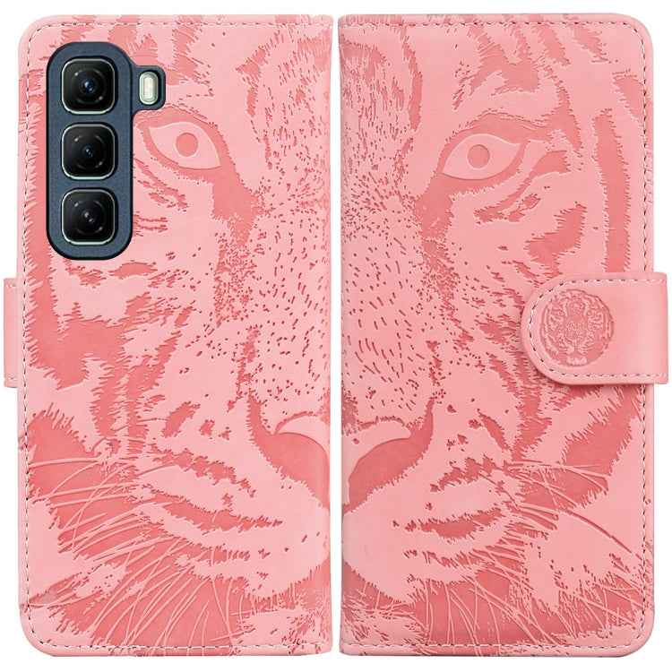 Tiger Embossing Pattern Flip Leather Phone Case, For Infinix Note 50 Pro+, For Infinix Note 50 4G / Note 50 Pro 4G, For Infinix Hot 50 Pro 4G, For Infinix Hot 50i / Smart 9, For Infinix Hot 50 Pro+ 4G, For Infinix Hot 50 4G, For Infinix Hot 50 5G������...