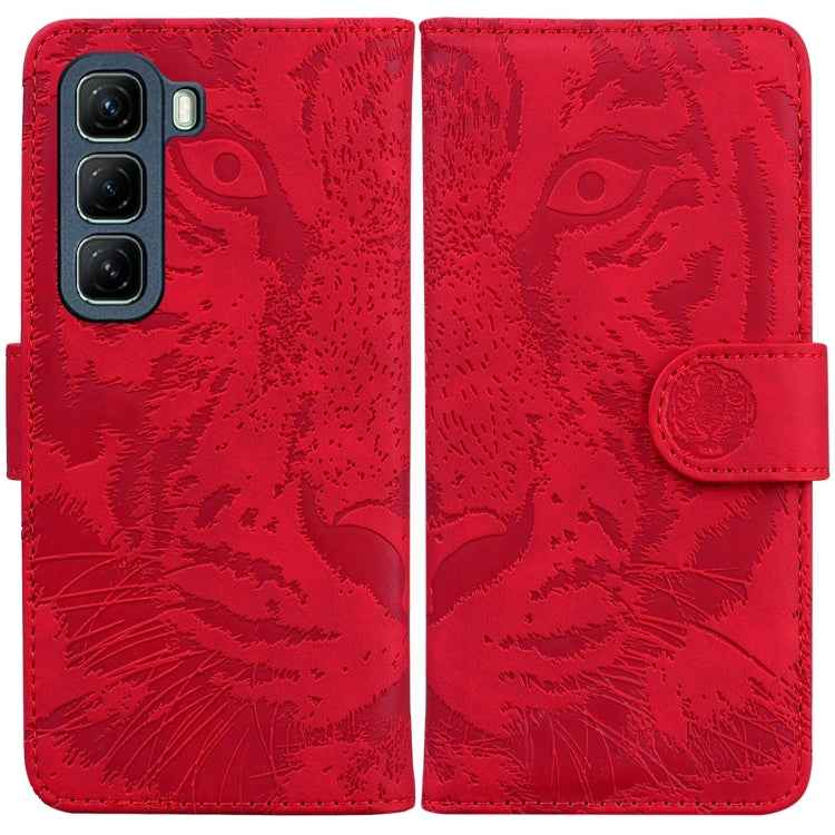Tiger Embossing Pattern Flip Leather Phone Case, For Infinix Note 50 Pro+, For Infinix Note 50 4G / Note 50 Pro 4G, For Infinix Hot 50 Pro 4G, For Infinix Hot 50i / Smart 9, For Infinix Hot 50 Pro+ 4G, For Infinix Hot 50 4G, For Infinix Hot 50 5G������...