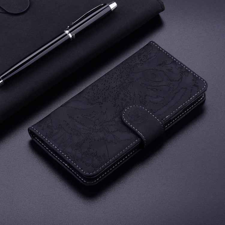 Tiger Embossing Pattern Flip Leather Phone Case, For Infinix Note 40 5G, For Infinix GT 20 Pro, For Infinix Note 40 Pro 4G / 5G, For Infinix Note 40 Pro+, For Infinix Note 40 4G, For Infinix Hot 40 / 40 Pro, For Infinix Smart 7 India/7 Plus������������...