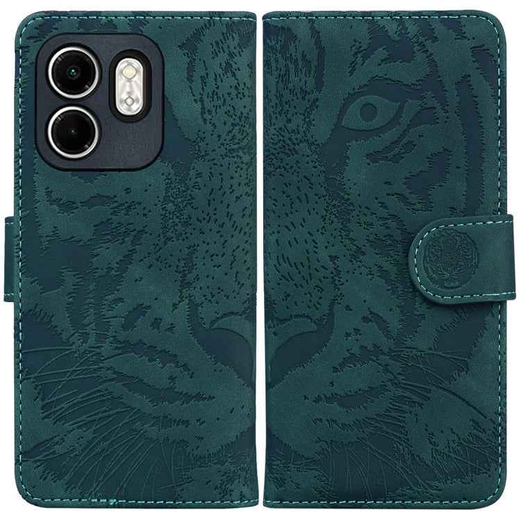 Tiger Embossing Pattern Flip Leather Phone Case, For Infinix Note 50 Pro+, For Infinix Note 50 4G / Note 50 Pro 4G, For Infinix Hot 50 Pro 4G, For Infinix Hot 50i / Smart 9, For Infinix Hot 50 Pro+ 4G, For Infinix Hot 50 4G, For Infinix Hot 50 5G������...