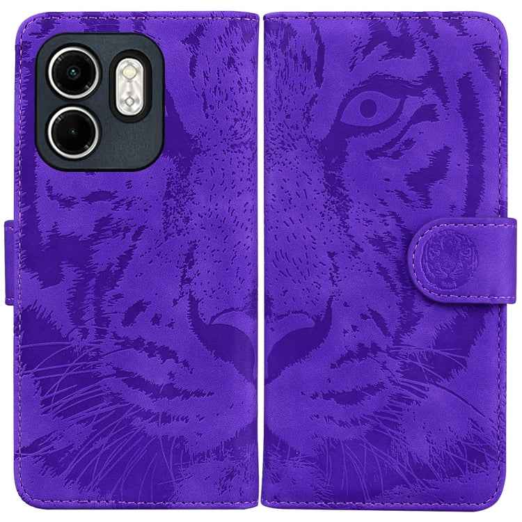 Tiger Embossing Pattern Flip Leather Phone Case, For Infinix Note 50 Pro+, For Infinix Note 50 4G / Note 50 Pro 4G, For Infinix Hot 50 Pro 4G, For Infinix Hot 50i / Smart 9, For Infinix Hot 50 Pro+ 4G, For Infinix Hot 50 4G, For Infinix Hot 50 5G������...