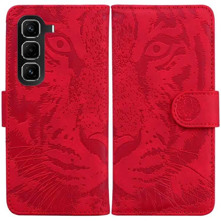Tiger Embossing Pattern Flip Leather Phone Case, For Infinix Note 50 Pro+, For Infinix Note 50 4G / Note 50 Pro 4G, For Infinix Hot 50 Pro 4G, For Infinix Hot 50i / Smart 9, For Infinix Hot 50 Pro+ 4G, For Infinix Hot 50 4G, For Infinix Hot 50 5G������...