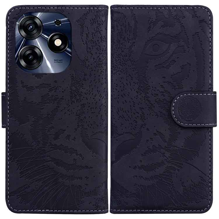 Tiger Embossing Pattern Flip Leather Phone Case, For Tecno Camon 20 Pro 5G, For Tecno Pova 5, For Tecno Spark 10 5G, For Tecno Spark 10 Pro, For Tecno Spark 10 / Spark 10C
