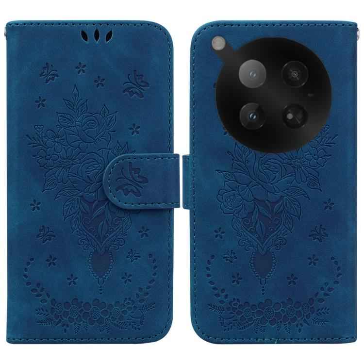 Butterfly Rose Embossed Leather Phone Case, For Infinix Note 50 Pro+, For Infinix Note 50 4G / Note 50 Pro 4G, For Infinix Hot 50 Pro 4G, For Infinix Hot 50i / Smart 9, For Infinix Hot 50 Pro+ 4G, For Infinix Hot 50 4G, For Infinix Hot 50 5G�����������...
