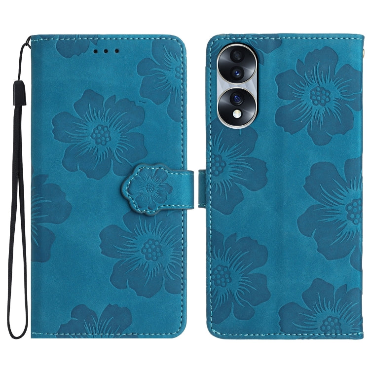 Flower Embossing Pattern Leather Phone Case, For Honor 90 Pro, For Honor 90, For Honor 70, For Honor X7 / Play 30 Plus, For Honor X8 / X30i, For Honor 50 Lite, For Honor 50