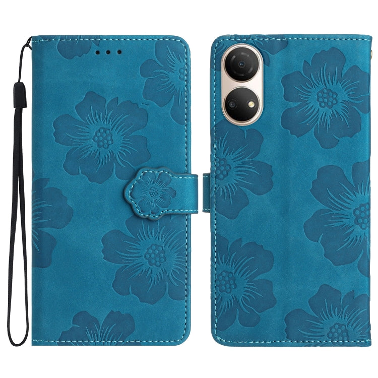 Flower Embossing Pattern Leather Phone Case, For Honor 90 Pro, For Honor 90, For Honor 70, For Honor X7 / Play 30 Plus, For Honor X8 / X30i, For Honor 50 Lite, For Honor 50