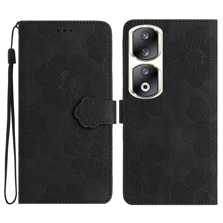 Flower Embossing Pattern Leather Phone Case, For Honor 90 Pro, For Honor 90, For Honor 70, For Honor X7 / Play 30 Plus, For Honor X8 / X30i, For Honor 50 Lite, For Honor 50