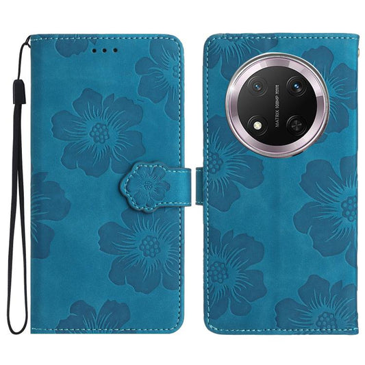 Flower Embossing Pattern Leather Phone Case, For Honor X9C, For Honor Magic7 Pro, For Honor Magic7, For Honor X5b Plus, For Honor X5b, For Honor 200, For Honor 200 Pro, For Honor 200 Lite Global, For Honor 90 Lite