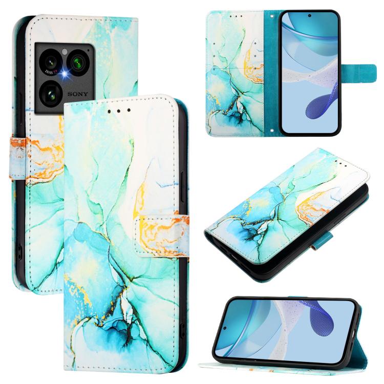 PT003 Marble Pattern Flip Leather Phone Case, For Sony Xperia 1 VIII, For Sony Xperia 10 VI, For Sony Xperia 1 VI, For Sony Xperia 5 VI, For Sony Xperia 5 V, For Sony Xperia 1 V, For Sony Xperia 10 V, For Sony Xperia 10 IV