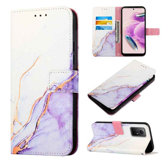PT003 Marble Pattern Flip Leather Phone Case, For Xiaomi Redmi Note 12S 4G Global, For Xiaomi 13T, For Xiaomi Poco F5 5G/Redmi Note 12 Turbo, For Xiaomi Poco F5 Pro 5G/Redmi K60