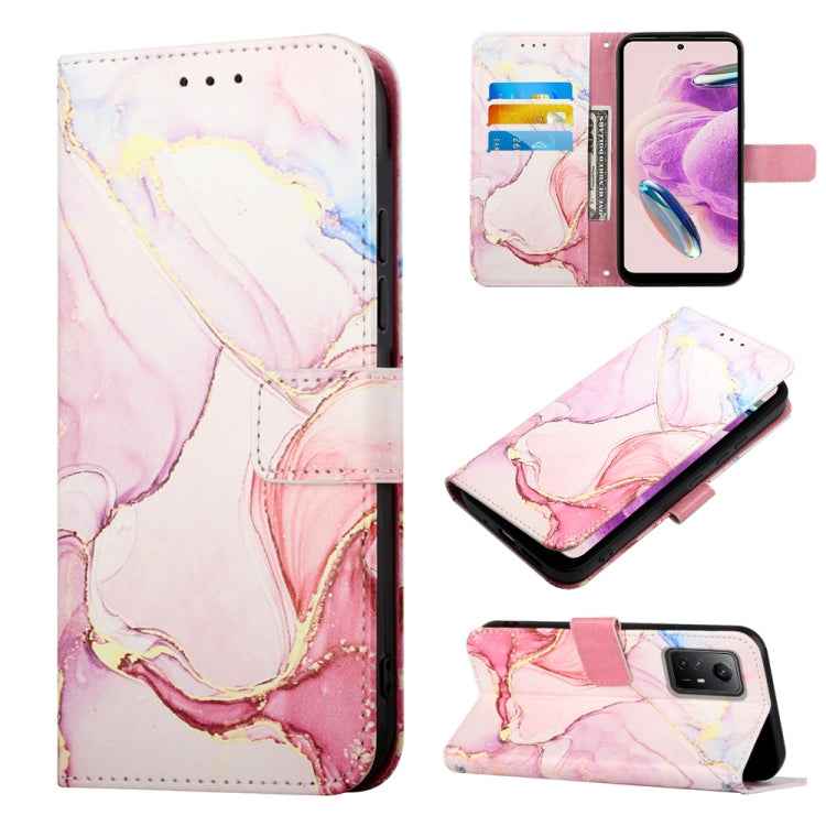 PT003 Marble Pattern Flip Leather Phone Case, For Xiaomi Redmi Note 12S 4G Global, For Xiaomi 13T, For Xiaomi Poco F5 5G/Redmi Note 12 Turbo, For Xiaomi Poco F5 Pro 5G/Redmi K60
