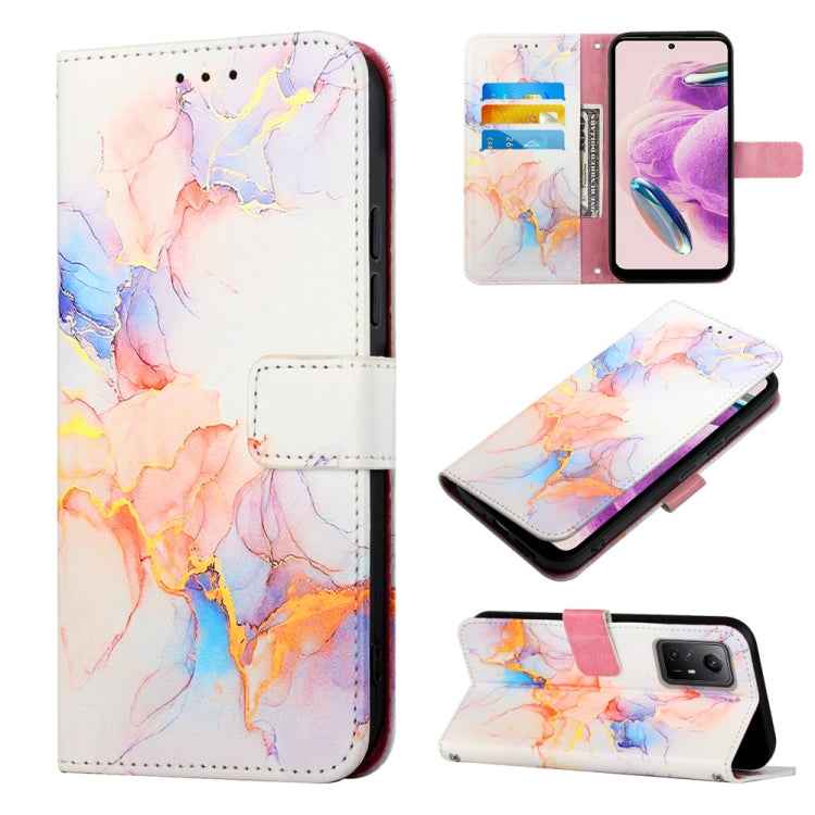 PT003 Marble Pattern Flip Leather Phone Case, For Xiaomi Redmi Note 12S 4G Global, For Xiaomi 13T, For Xiaomi Poco F5 5G/Redmi Note 12 Turbo, For Xiaomi Poco F5 Pro 5G/Redmi K60