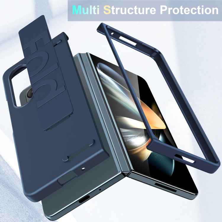 Silicone Wristband Holder Foldable Phone Case, For Samsung Galaxy Z Fold4, For Samsung Galaxy Z Fold3