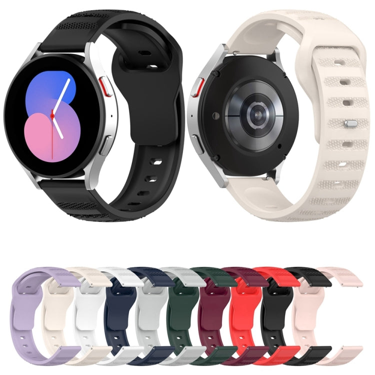 Universal Dots Pattern Silicone Replacement Watch Band