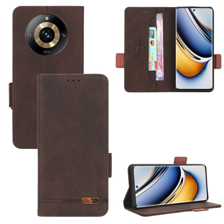 Magnetic Clasp Leather Phone Case, For Realme 11 5G, For Realme 11 5G / 11x, For Realme 11 Pro / 11 Pro+