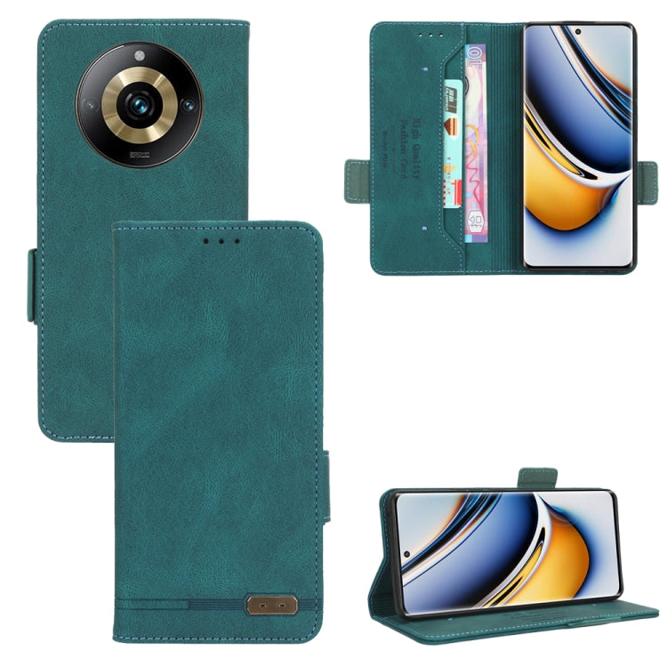 Magnetic Clasp Leather Phone Case, For Realme 11 5G, For Realme 11 5G / 11x, For Realme 11 Pro / 11 Pro+