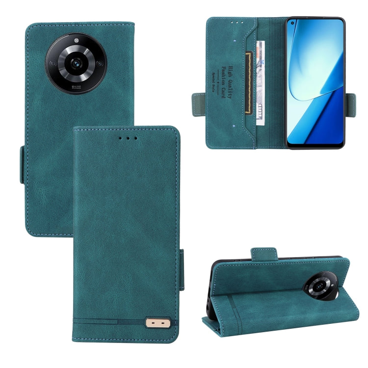 Magnetic Clasp Leather Phone Case, For Realme 11 5G, For Realme 11 5G / 11x, For Realme 11 Pro / 11 Pro+