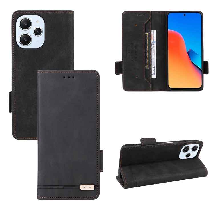 Magnetic Clasp Leather Phone Case, For Xiaomi Redmi Note 13 Pro 5G, For Xiaomi Redmi 12 4G Foreign / 5G, For Xiaomi Redmi 12 4G, For Xiaomi Poco F5 Pro / Redmi K60, For Xiaomi Redmi Note 12S 4G, For Xiaomi Redmi Note 12 4G