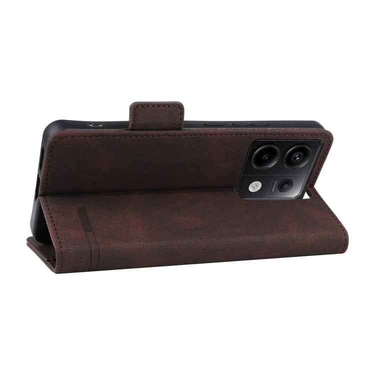 Magnetic Clasp Leather Phone Case, For Xiaomi Redmi Note 13 Pro 5G, For Xiaomi Redmi 12 4G Foreign / 5G, For Xiaomi Redmi 12 4G, For Xiaomi Poco F5 Pro / Redmi K60, For Xiaomi Redmi Note 12S 4G, For Xiaomi Redmi Note 12 4G