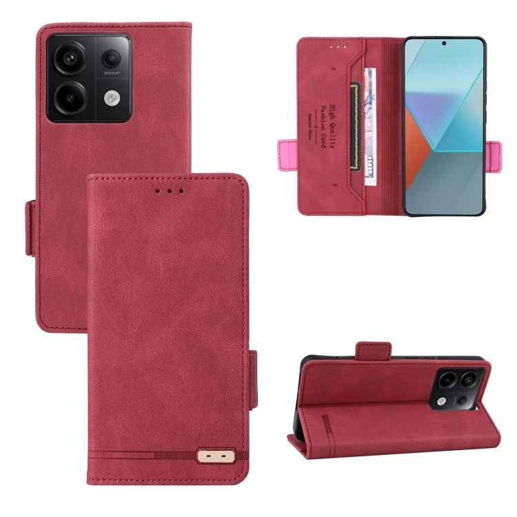 Magnetic Clasp Leather Phone Case, For Xiaomi Redmi Note 13 Pro 5G, For Xiaomi Redmi 12 4G Foreign / 5G, For Xiaomi Redmi 12 4G, For Xiaomi Poco F5 Pro / Redmi K60, For Xiaomi Redmi Note 12S 4G, For Xiaomi Redmi Note 12 4G