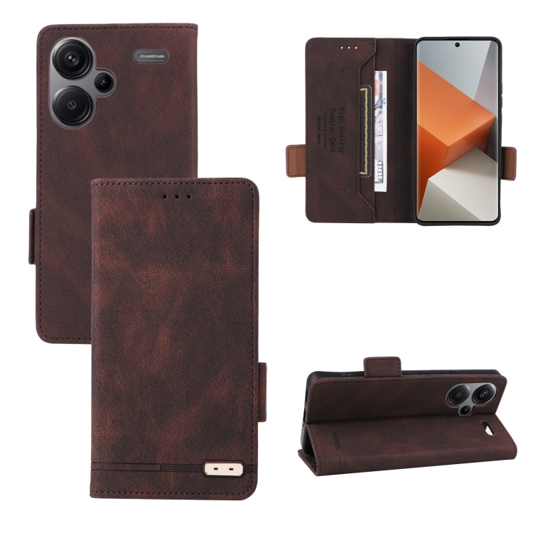 Magnetic Clasp Leather Phone Case, For Xiaomi Redmi Note 13 Pro 4G, For Xiaomi Redmi K70E 5G, For Xiaomi Redmi Note 13R Pro, For Xiaomi 14 Pro, For Xiaomi 14, For Xiaomi Redmi Note 13 5G, For Xiaomi Redmi Note 13 4G, For Xiaomi Redmi 13C               ...
