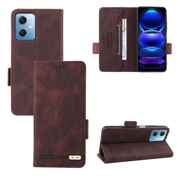 Magnetic Clasp Leather Phone Case, For Xiaomi Redmi Note 13 Pro 5G, For Xiaomi Redmi 12 4G Foreign / 5G, For Xiaomi Redmi 12 4G, For Xiaomi Poco F5 Pro / Redmi K60, For Xiaomi Redmi Note 12S 4G, For Xiaomi Redmi Note 12 4G