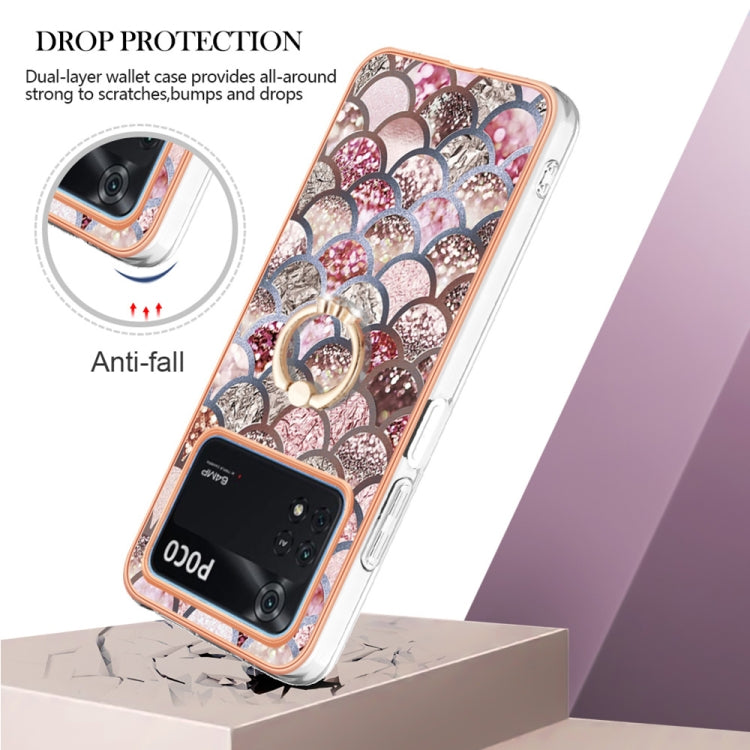 Electroplating IMD TPU Phone Case with Ring