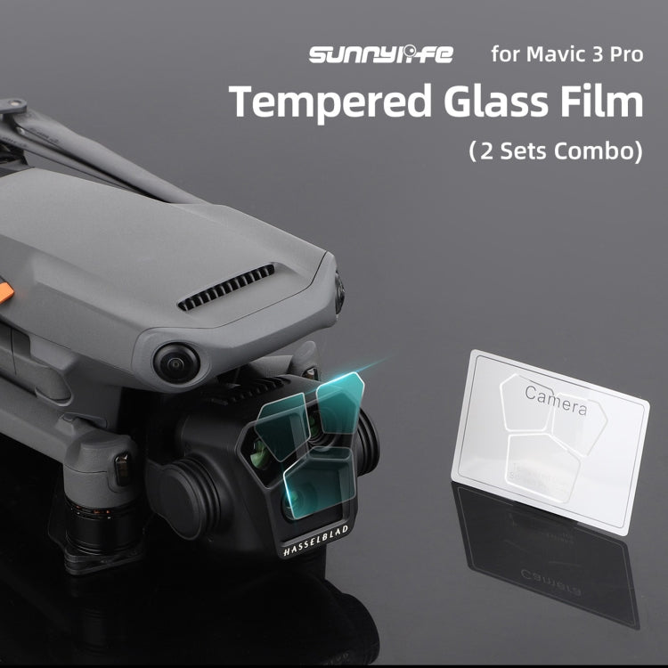 Sunnylife M3P-BHM578 2 Sets HD Explosion-proof Tempered Glass Film