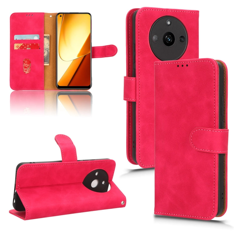 Skin Feel Magnetic Flip Leather Phone Case, For Realme C67 4G, For Realme 11 5G / 11X 5G, For Realme C53 4G, For Realme 11, For Realme 11 Pro / 11 Pro+, For Realme C65 4G
