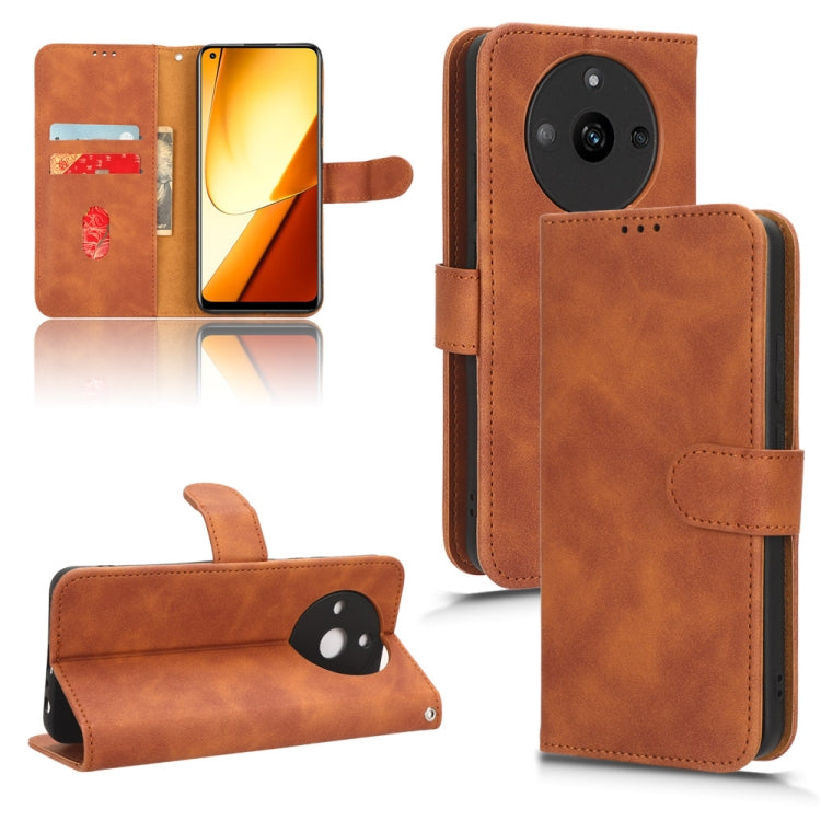 Skin Feel Magnetic Flip Leather Phone Case, For Realme C53 4G, For Realme 11, For Realme 11 Pro / 11 Pro+, For Realme C65 4G